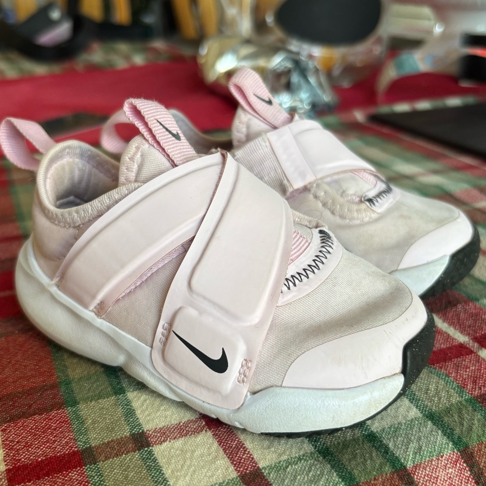 Nike Kids Pink Slip-On Shoes